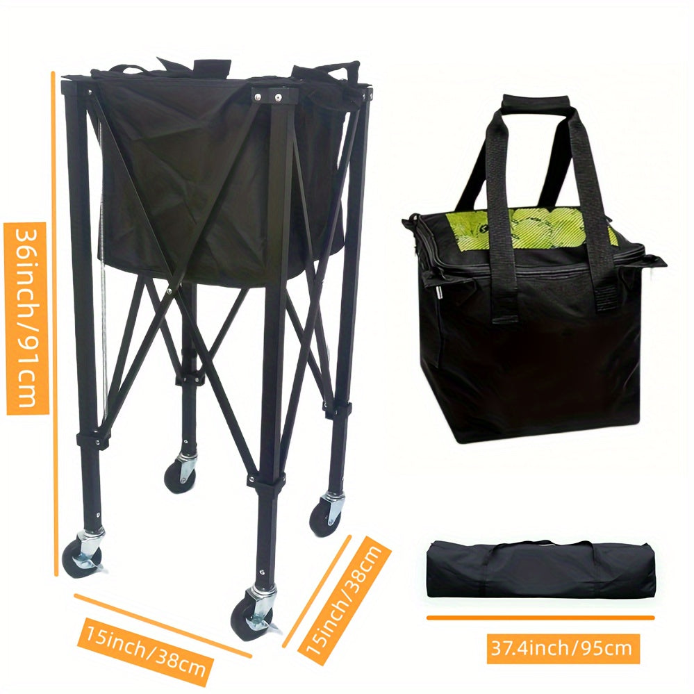 Portable Durable Tennis Cart for Outdoor Sports Fitness