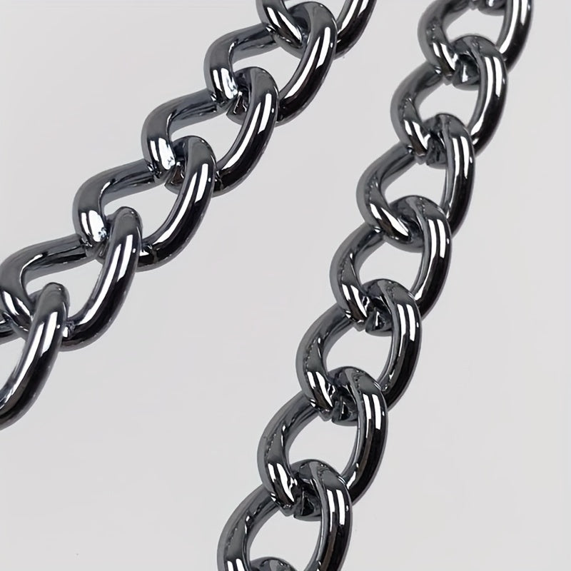 Metal Punk Rock Layered Chain Keychains For Men Waist Key Chain Wallet Jeans