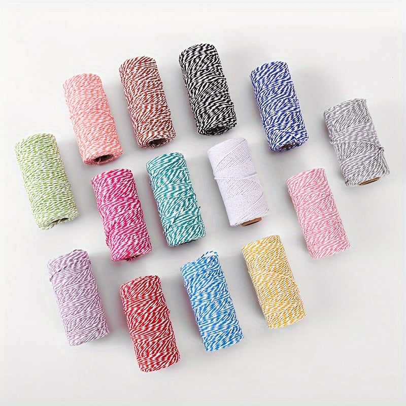 100M Cotton Twine Packing String 2mm for Wedding Craft Knitting DIY
