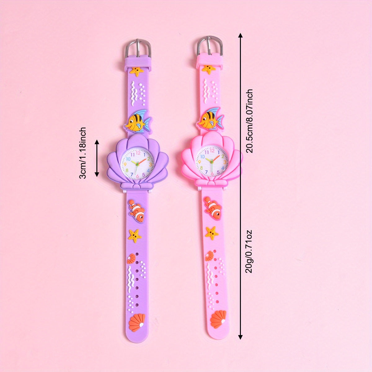 Cute Bunny Cat Silicone Girls' Watch