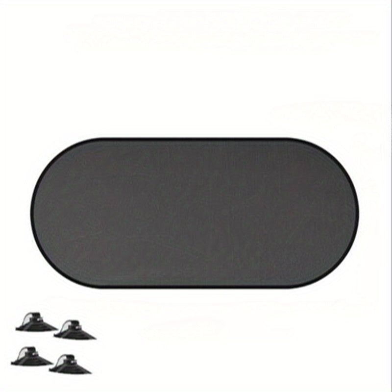 Car Sun Shade Universal Mesh Rear Window Visor Magnet Adsorption Kids