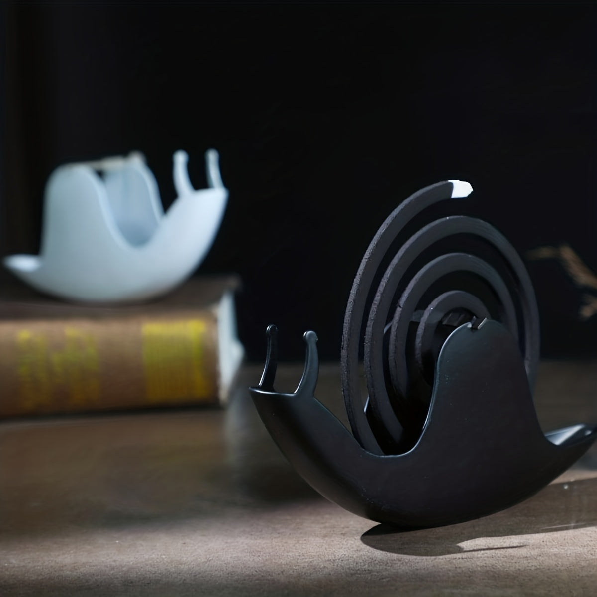 Snail Mosquito Coil Holder Iron Tray Fireproof Ash Burner Home Decor