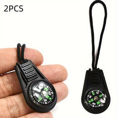 Portable Compass for Outdoor Camping Hiking