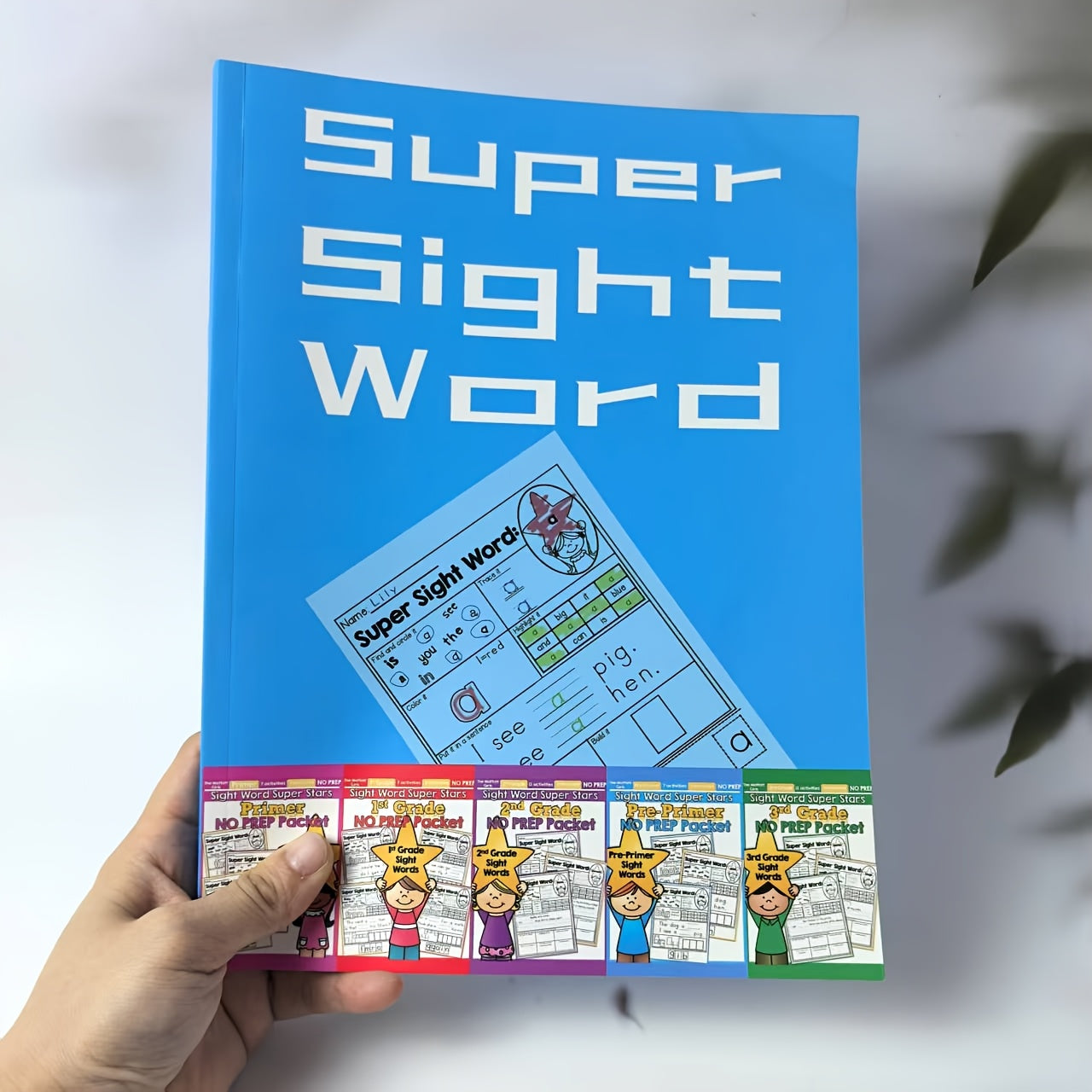 Sight Word Workbook - 220 Reading Exercises