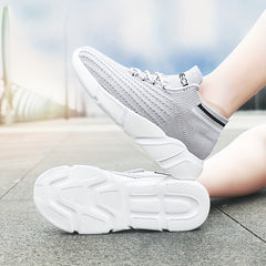 Soft Thick Sole Mesh Breathable Running Shoes