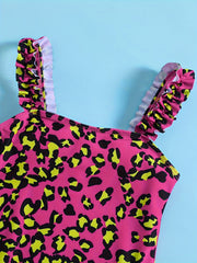 Sweet Girls Flamingo 1pc Swimsuit Bathing Suit Beach Vacation Gift
