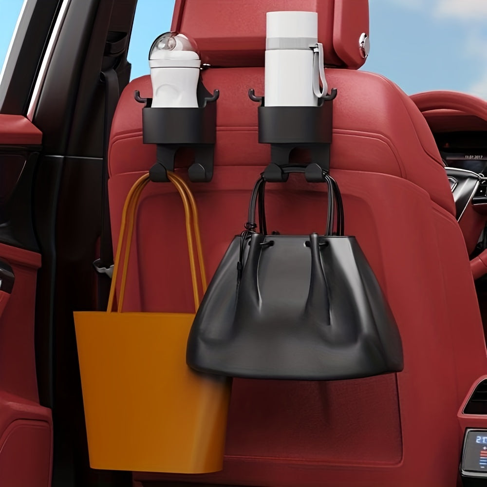 1pc Car Seat Headrest Hook Storage Hanger Car Back Seat Organizer
