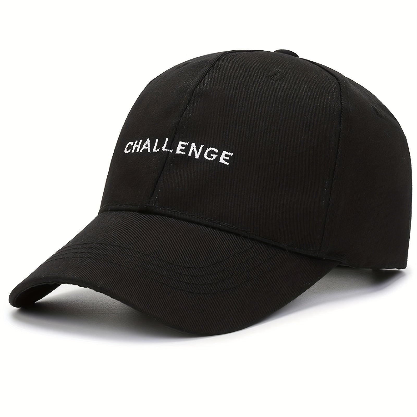 CH Letter Adjustable Baseball Cap - Fashionable Leisure Style