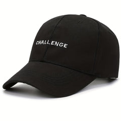 CH Letter Adjustable Baseball Cap - Fashionable Leisure Style