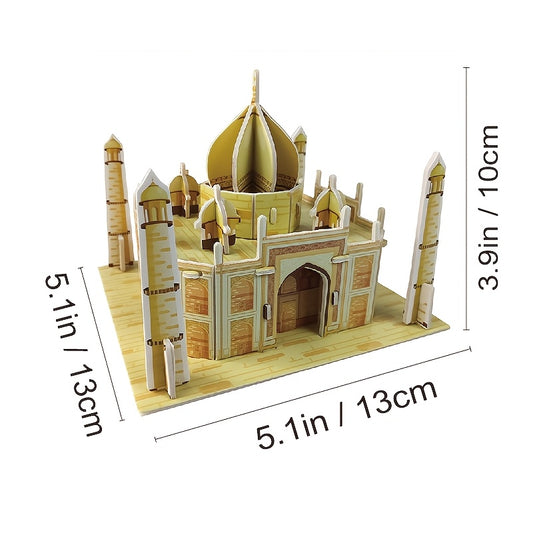 Taj Mahal 3D Model Puzzle Creative DIY Toy