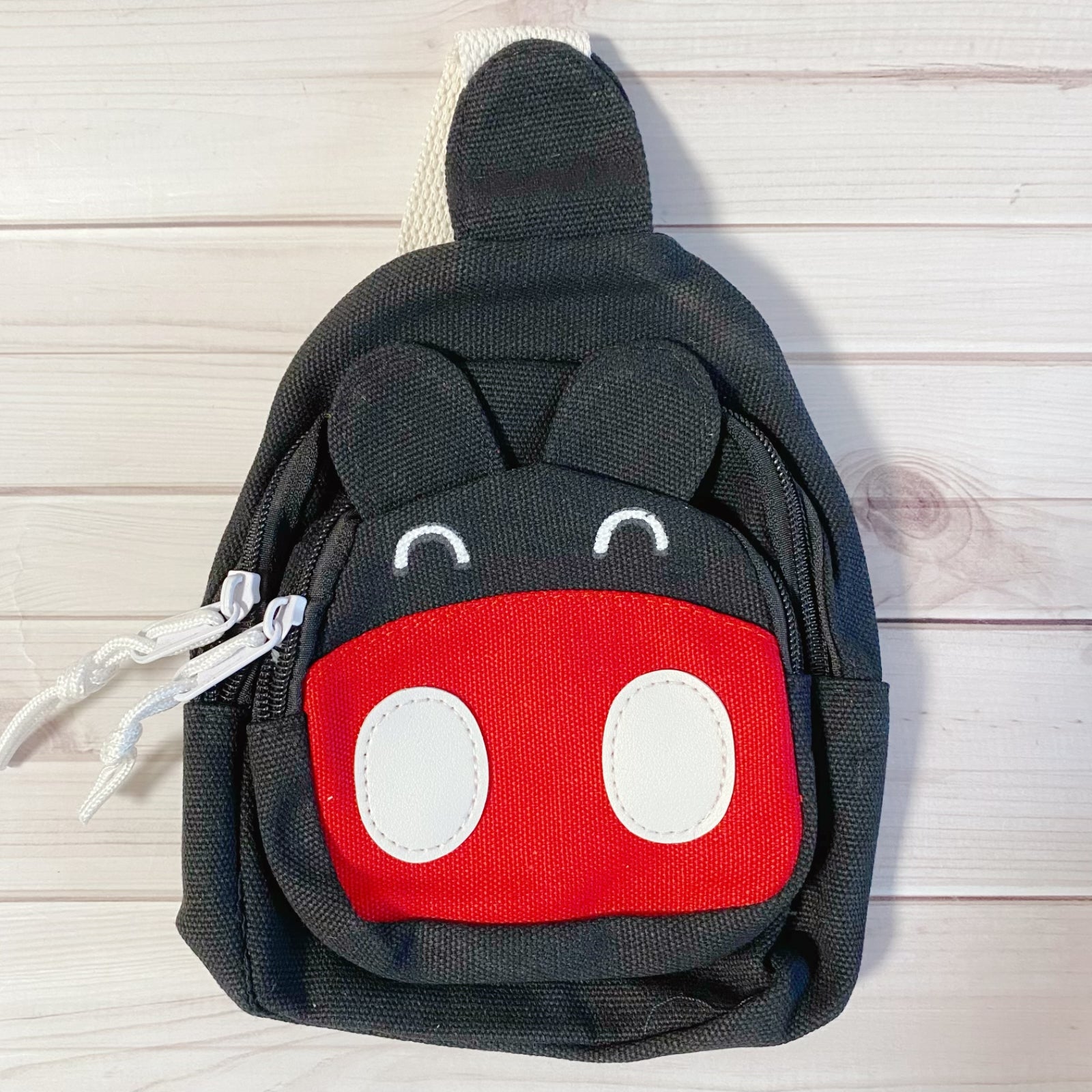 Boys Smiling Face Messenger Bag Adjustable Strap Children's Accessories