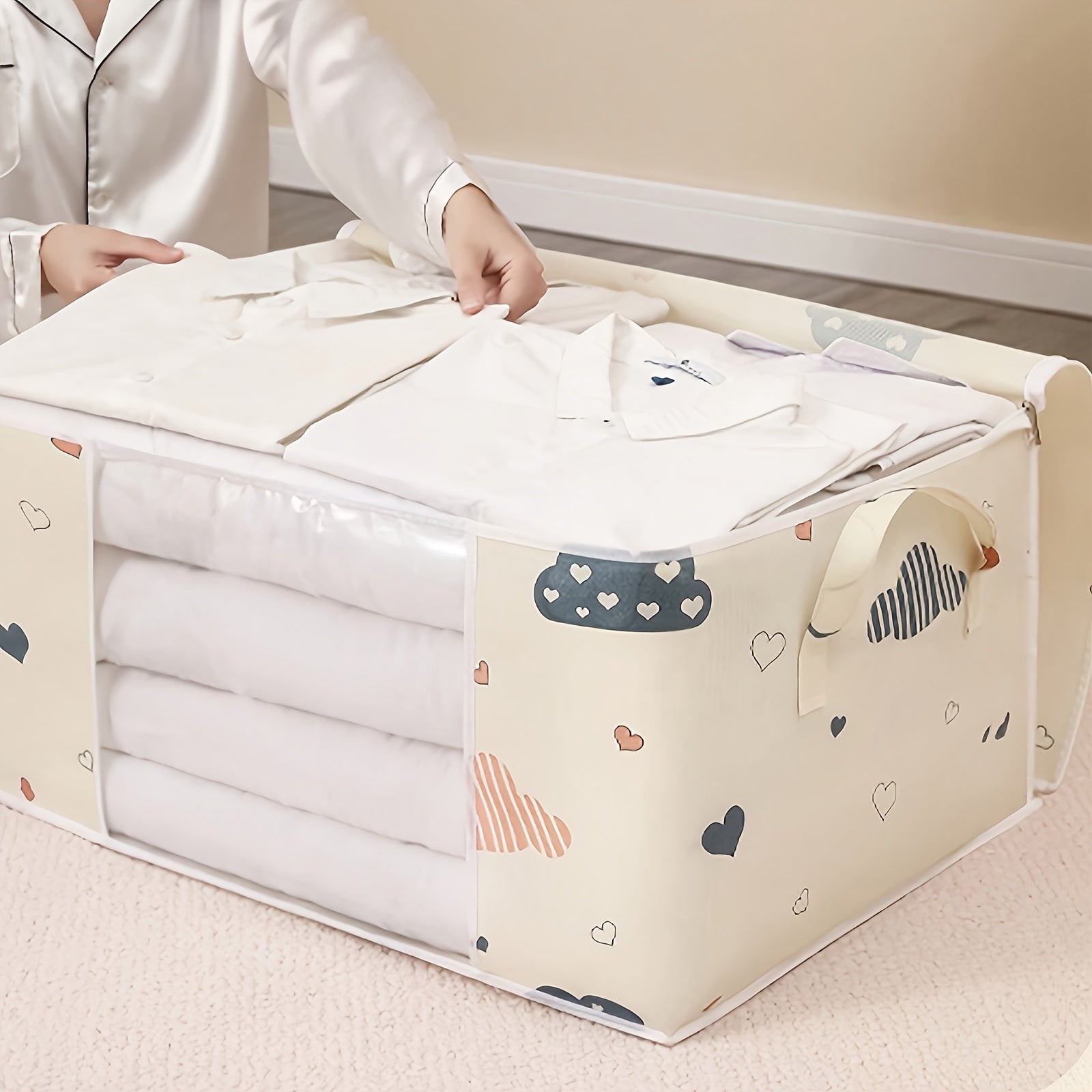 Mommy Multifunctional Dustproof Storage Bag Large Capacity Pattern
