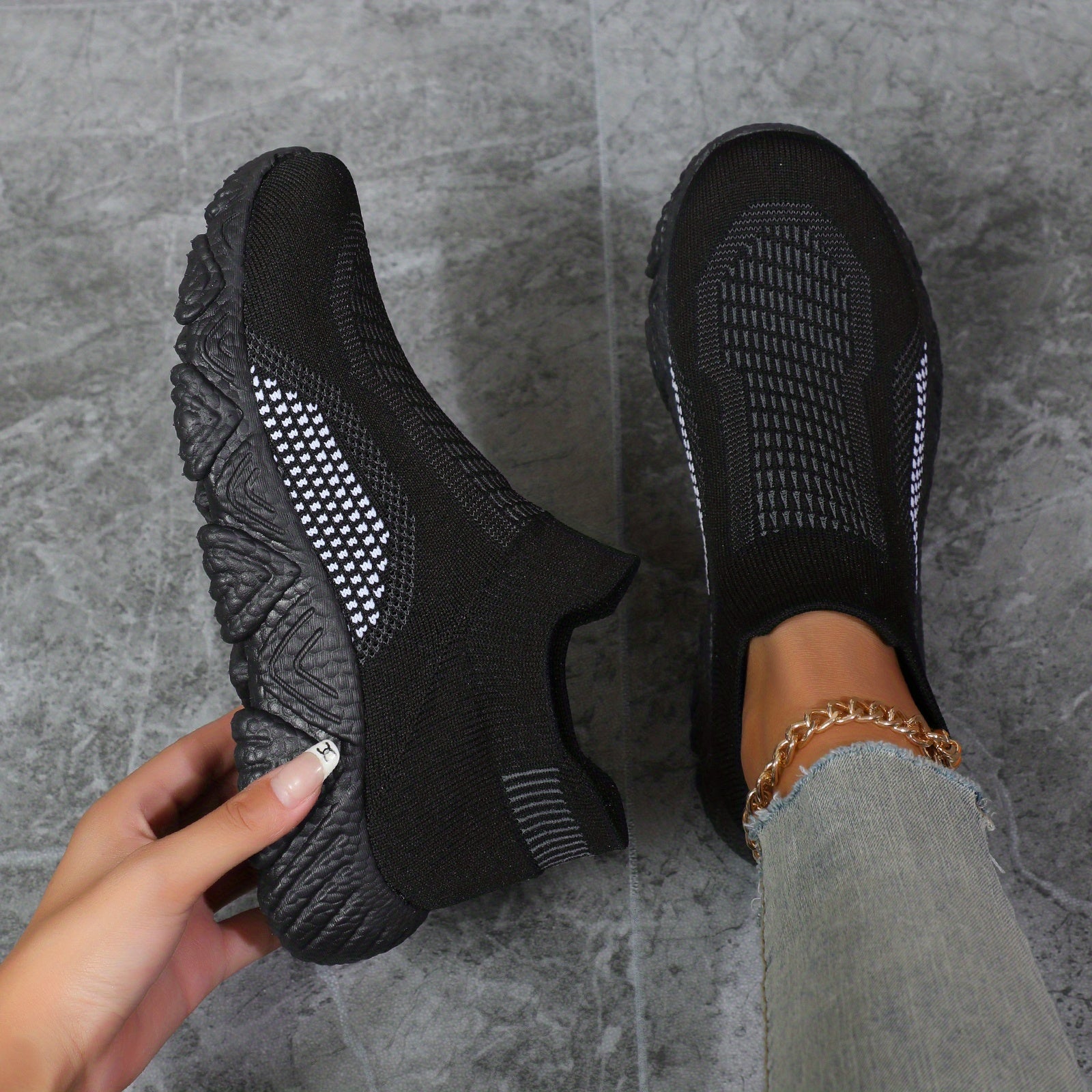 Women's Lightweight Slip On Walking Shoes