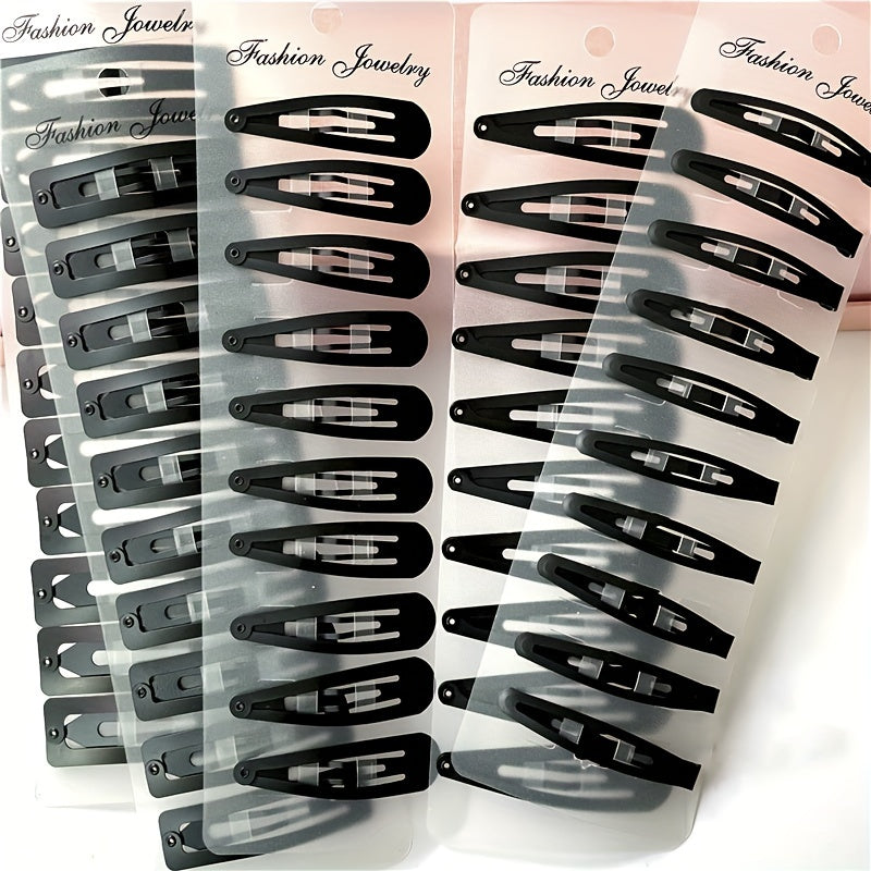 Invisible Snap Clip Metal Hair Clip for Side Bangs Girls Baby Hair Clip