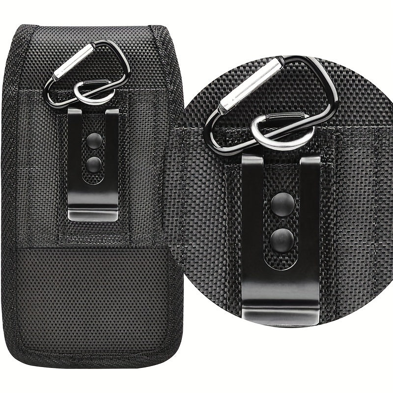 Men's Nylon Waist Bag with Buckle &ndash; Phone/Card/Coin Holder