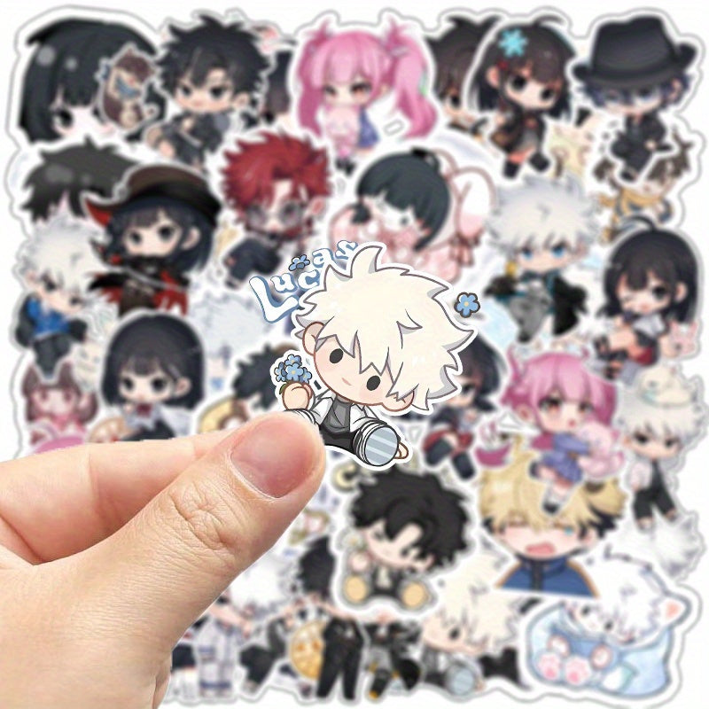 50 Time Agent 2D Anime Cheng Xiaoqing Stickers Notebook Decoration Decals