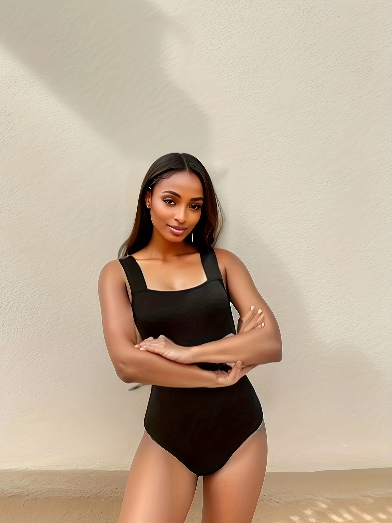 Seamless Tank Shaping Bodysuit Tummy Control Slimmer Sleeveless Body Shaper