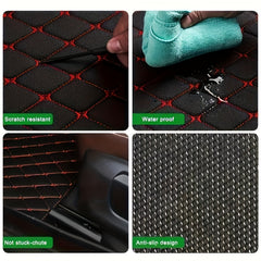Waterproof Leather Car Carpet Set