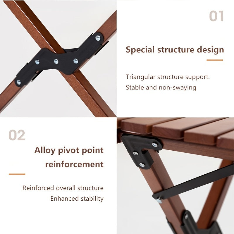 Portable Folding Table for Camping Hiking Picnics BBQs