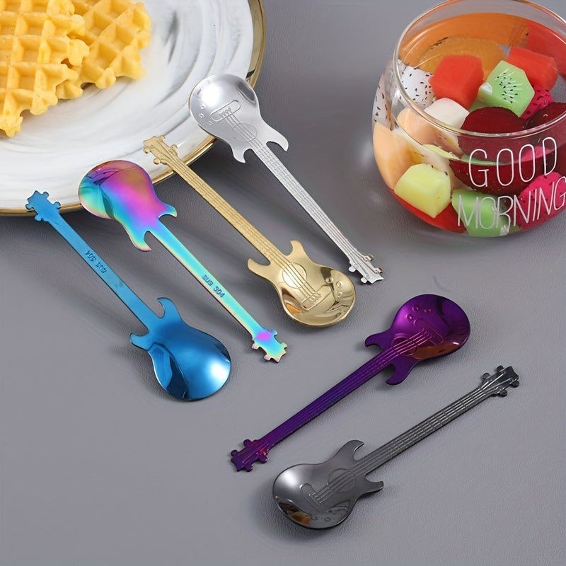 Guitar Spoon Novelty Kitchen Accessory