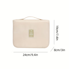 Waterproof Hanging Travel Toiletry Bag with Hook