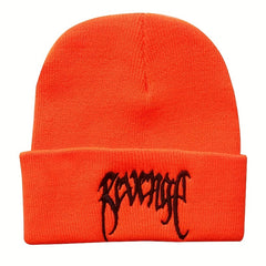 Personalized Letter Embroidery Knit Hat