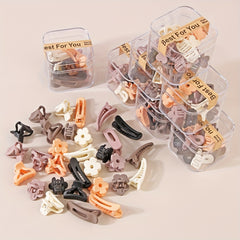 10pcs Cartoon Hair Claw Hair Clip Headwear Hair Styling Accessories