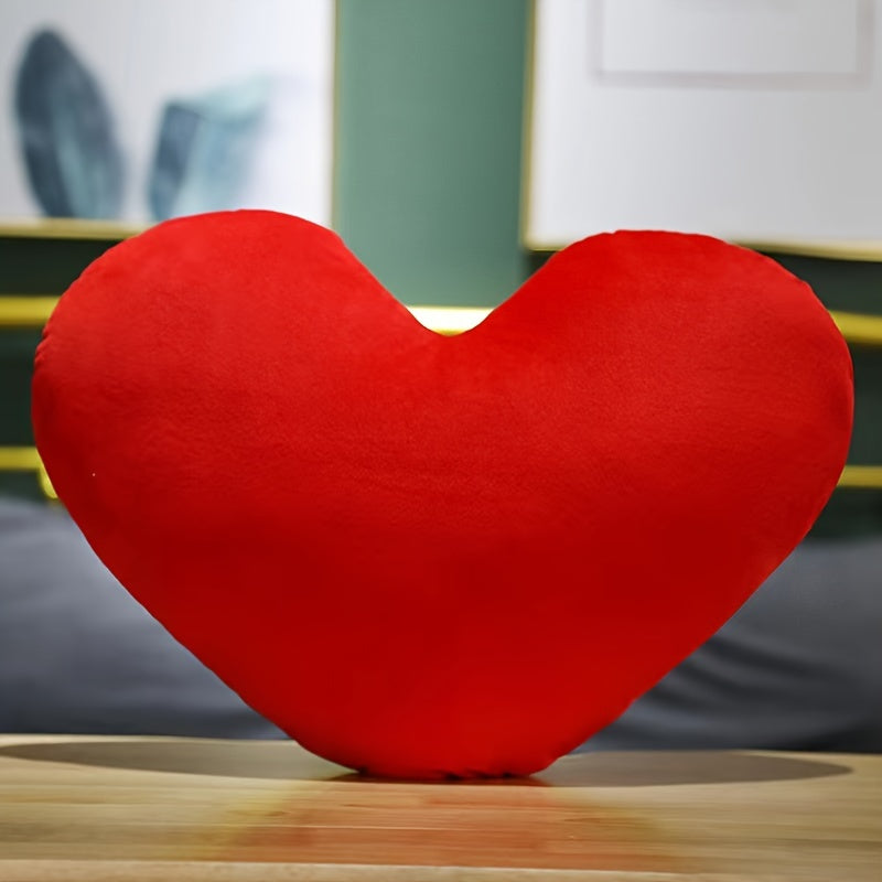 Soft Love Plush Throw Pillows Heart Shaped Toys Birthday Christmas