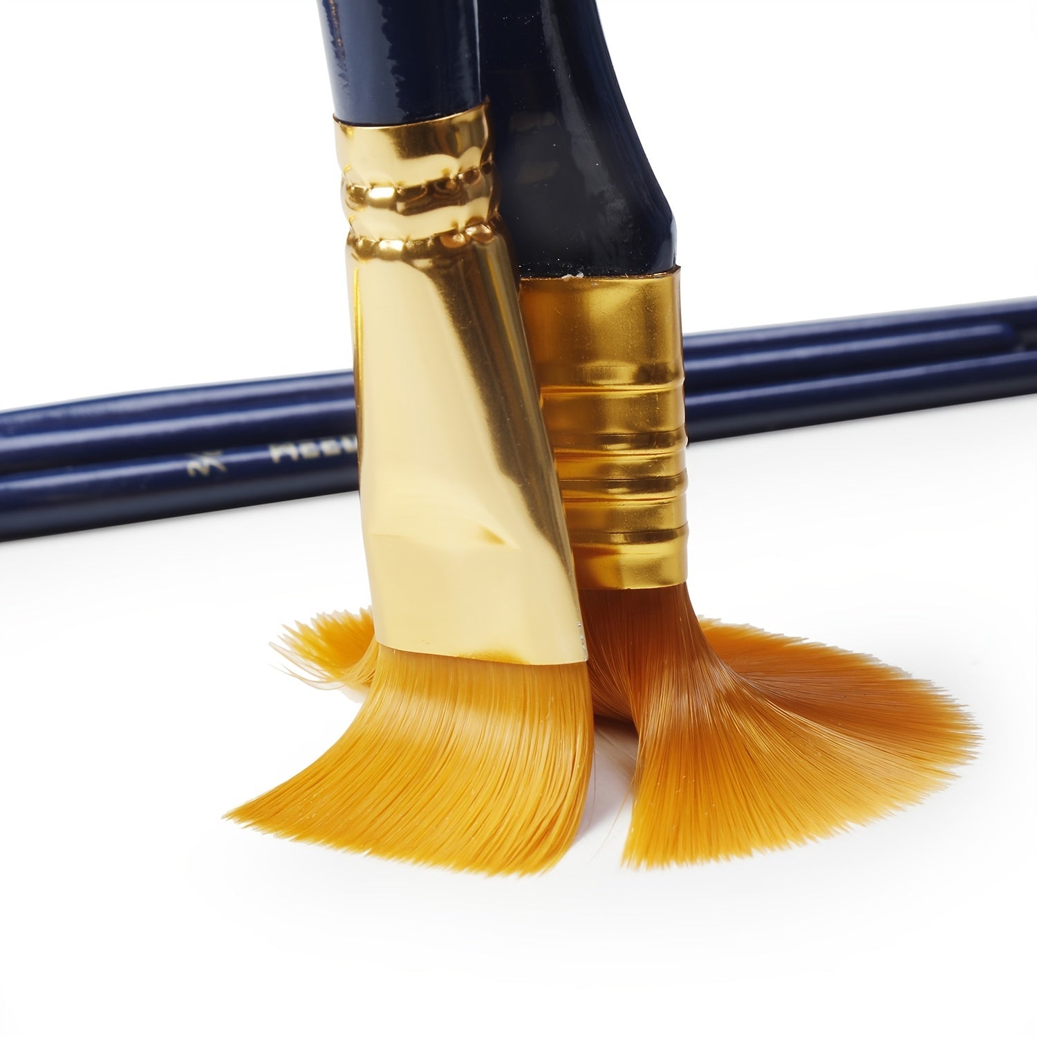 10 Pack Acrylic Brush Set for Artists Beginners Adults