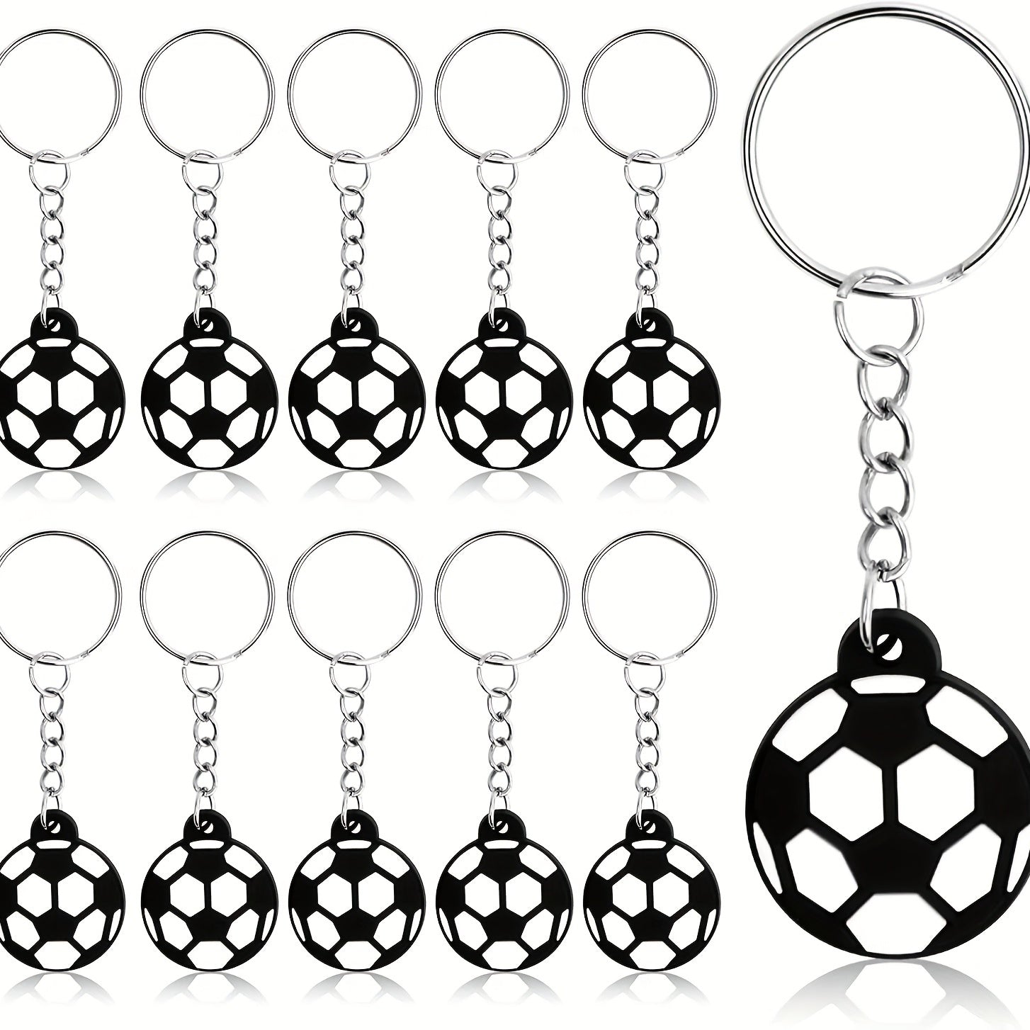 12pcs Football Keychains for Fans, Perfect Gift