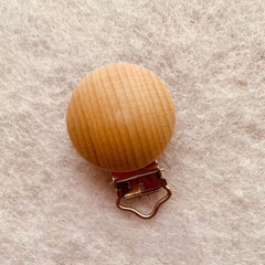 Beech Animal Pacifier Clip Wooden Baby Pacifier Clip