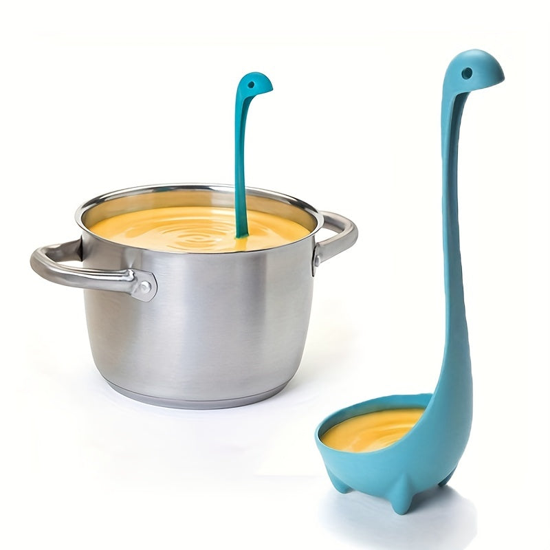 Nessie Shaped Soup Spoon Tableware Solid Style Spoon