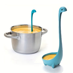Nessie Shaped Soup Spoon Tableware Solid Style Spoon