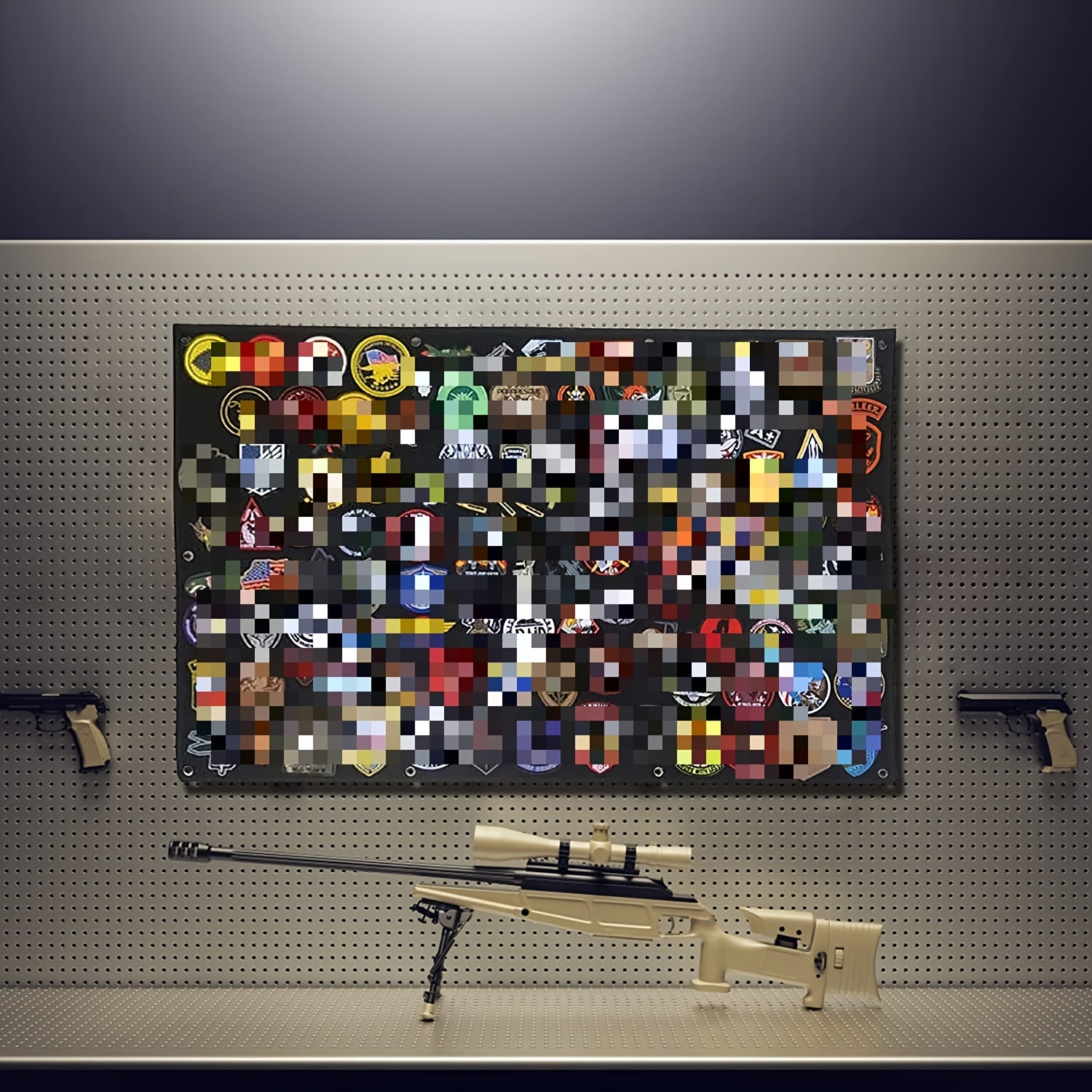 Tactical Patch Holder Board Display Panel