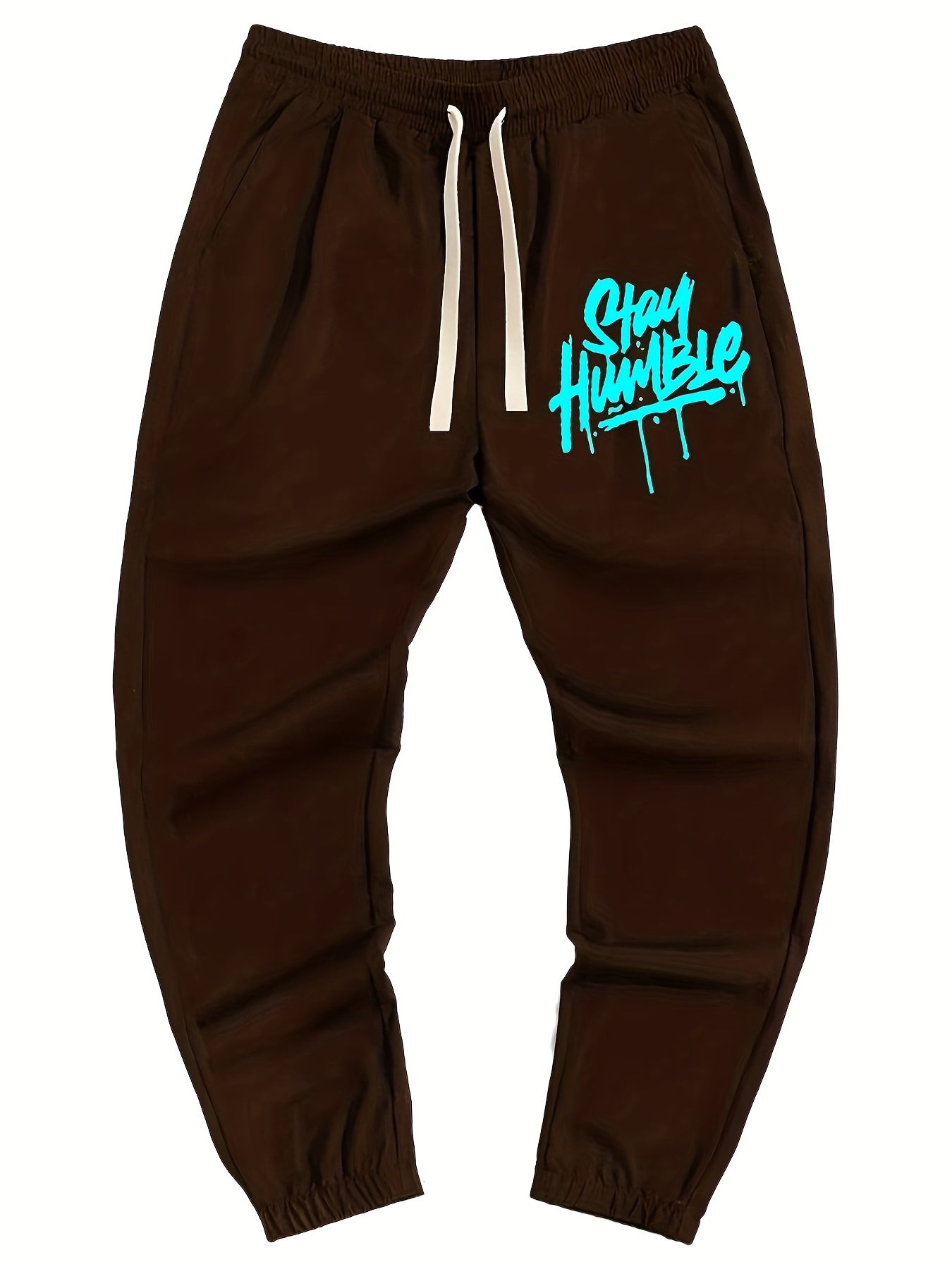 Men's Drawstring Pocket Sweatpants Casual Jogger Pants