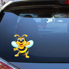 Funny Bee Vinyl Car Sticker Decal For Car Truck Van SUV