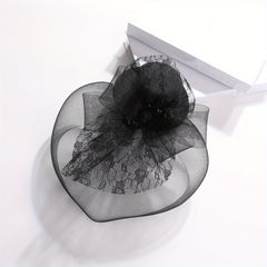 Lace Fascinators Hat British Style Derby Hat Wedding Cocktail Tea Party