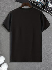 ''YOUR WORLD'' Print Men's Graphic T shirt Casual Comfy Tees For Summer