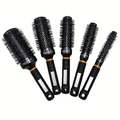 Round Brush Heat Conduction Hairbrush Comb Hairdressing Tool Set
