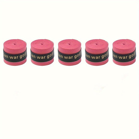 5pcs Tennis Grip Tape Non Slip Absorbent Grip Tape For Sports