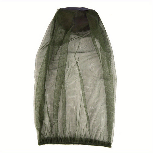 Fishing Cap Anti Mosquito Bug Insect Bee Net Mesh Head Face Mask Hat Net Cover