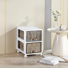 Small Stroller Shelf Drawer Organizer Cabinet Storage Box