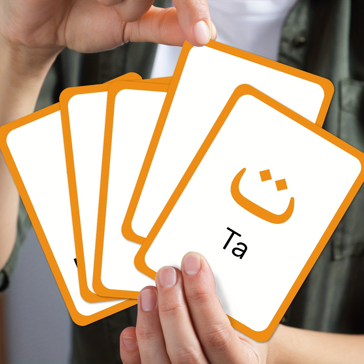 Arabic Alphabet Letter Flash Cards Set for Learning Quran Muslim Letter Poster