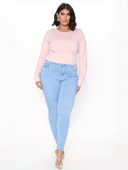  Button Fly Slimming Washed Jeans