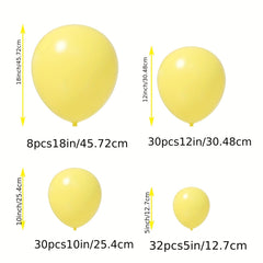 100pcs Matte Light Balloons Combo Pack for Garland or Arch