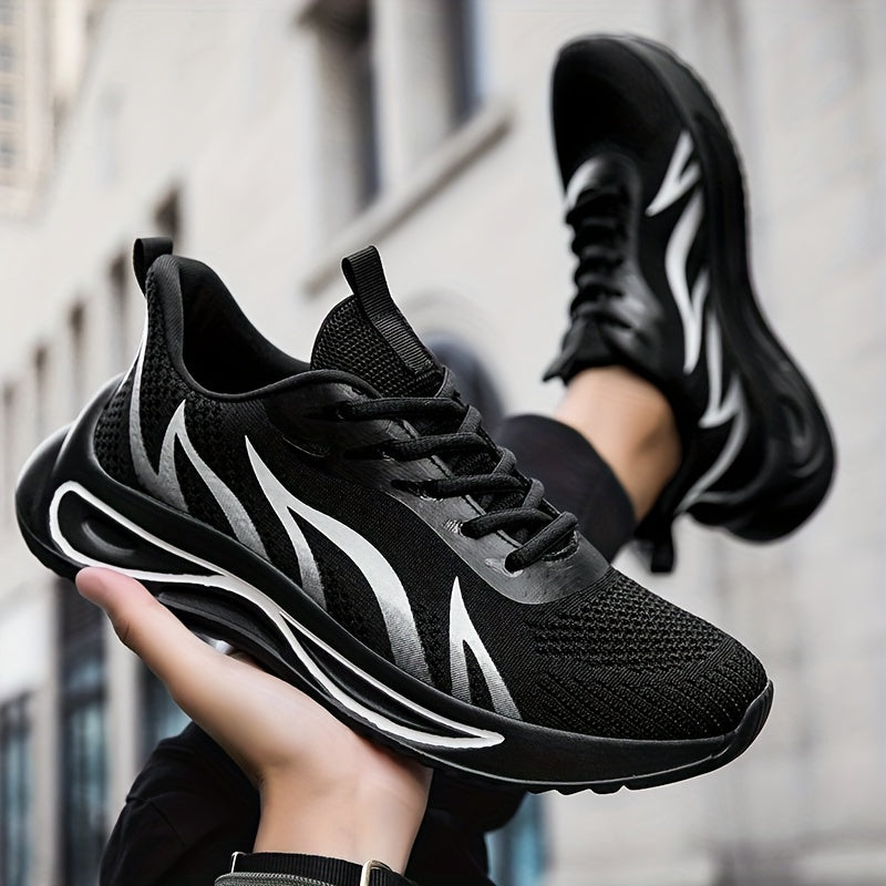 Women's Lace-up Outdoor Mesh Sneakers Soft Sole Running Shoes