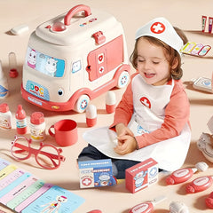 Kids Medical Doctor Role Playing Costume Set