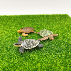 Sea Turtle Model Solid Marine Animal for Aquariums and Desk Ornaments