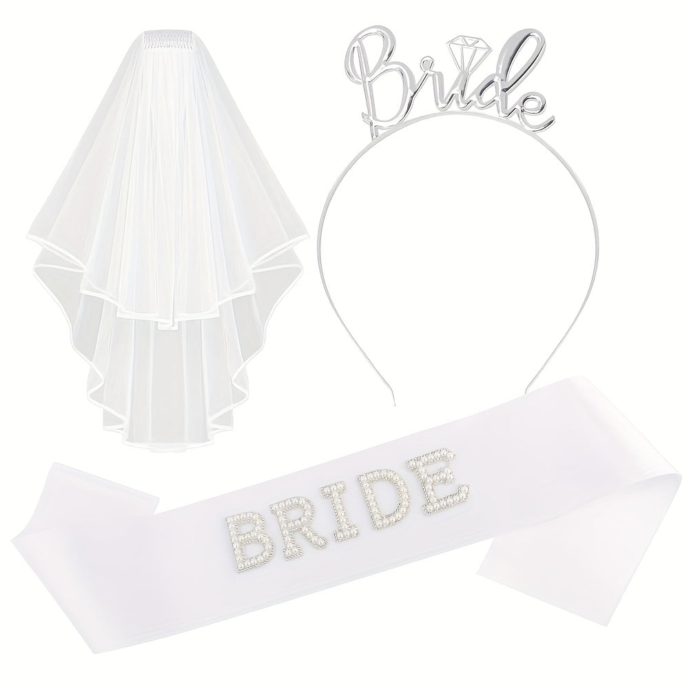 Bachelorette Hen Party Favors Bride to Be Sash Bridal Shower Decorations