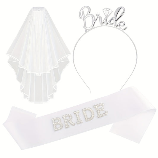 Bachelorette Hen Party Favors Bride to Be Sash Bridal Shower Decorations